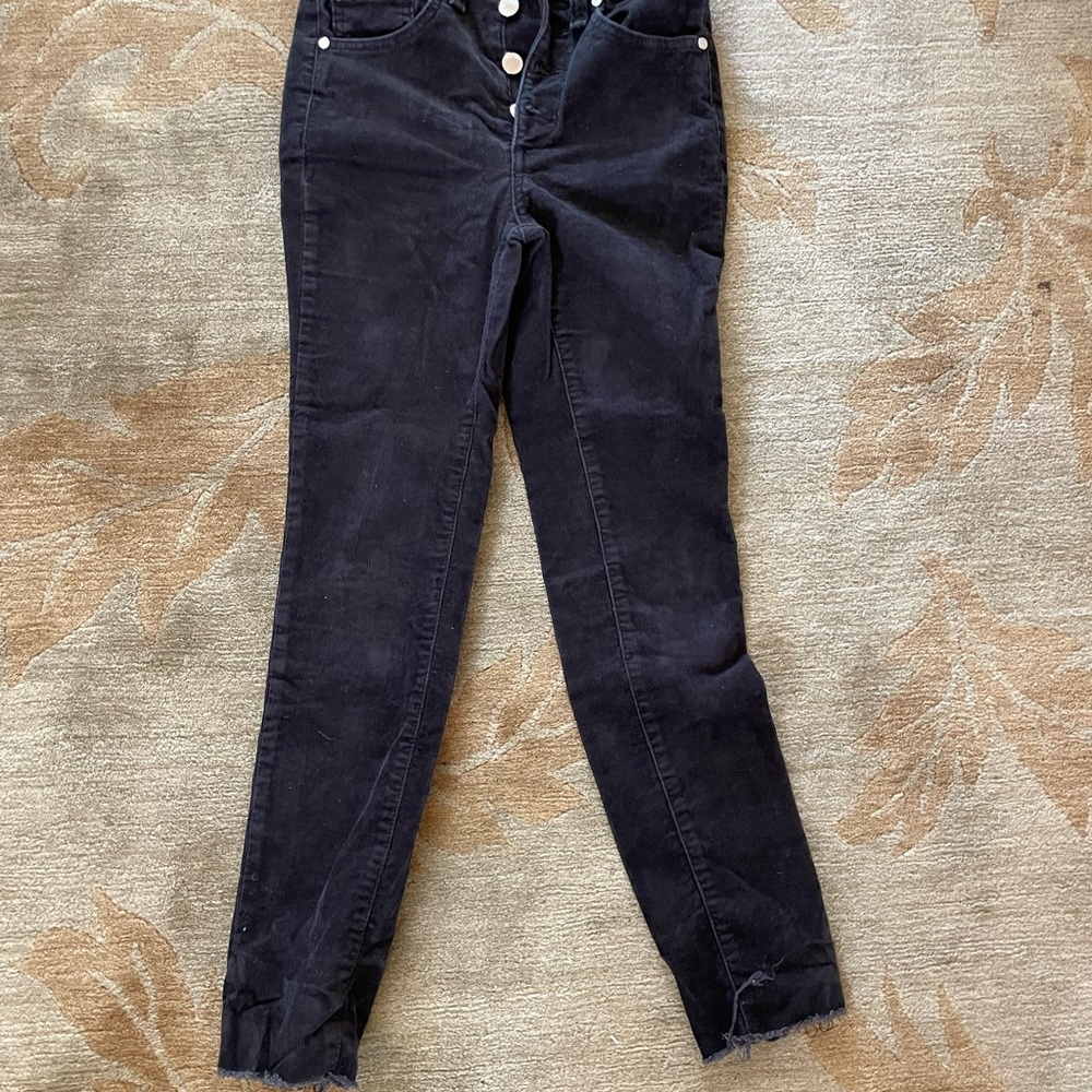 Rag & Bone High Rise Ankle Skinny corduroy size 24